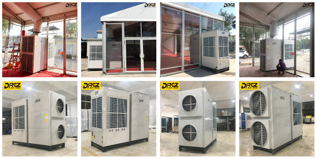 25.5kw R417a Drez - Aircon Outdoor Tent Air Conditioner For Circus Tent Hall