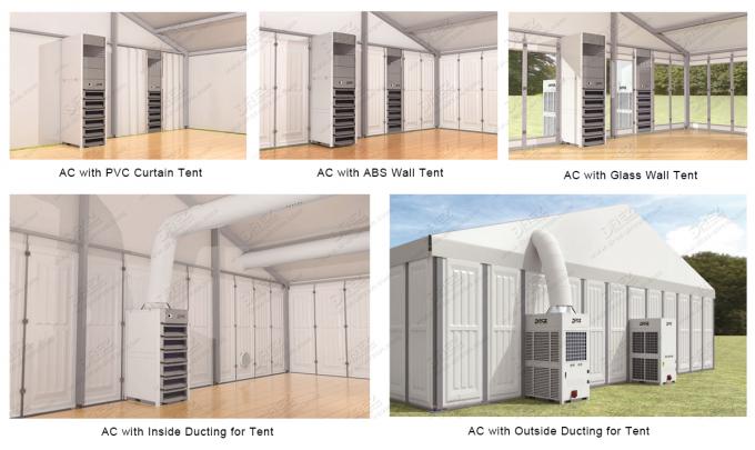 Wedding Tent Cooler Air Conditioner High Temperature Resistant 25HP Type