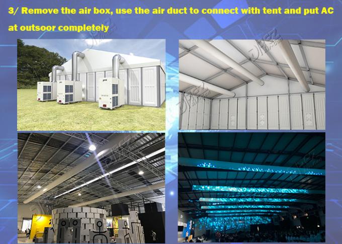Drez 36HP Commercial Packaged Tent Air Conditioner Cooling & Heating For Outdoor Wedding