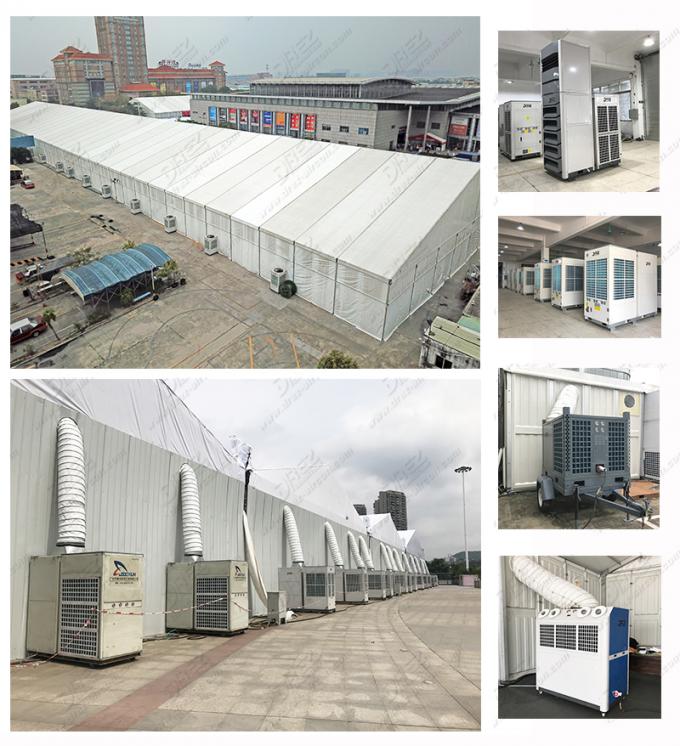 22 Ton 72.5kw Industrial Air Tent Cooler Event Cooling System Trailer Tent