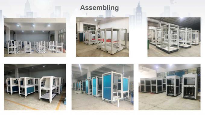 120000BTU Industrial AC Units Packaged Air Conditioners For Temporary Climate Control